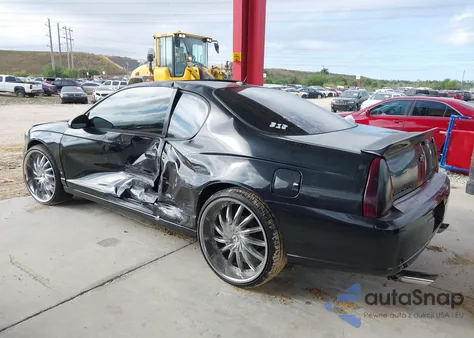 2007 Chevrolet Monte Carlo Lt из США, поврежденный, VIN 2G1WK16K779228153